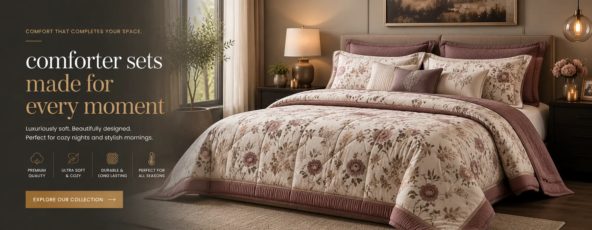 comforter home page
