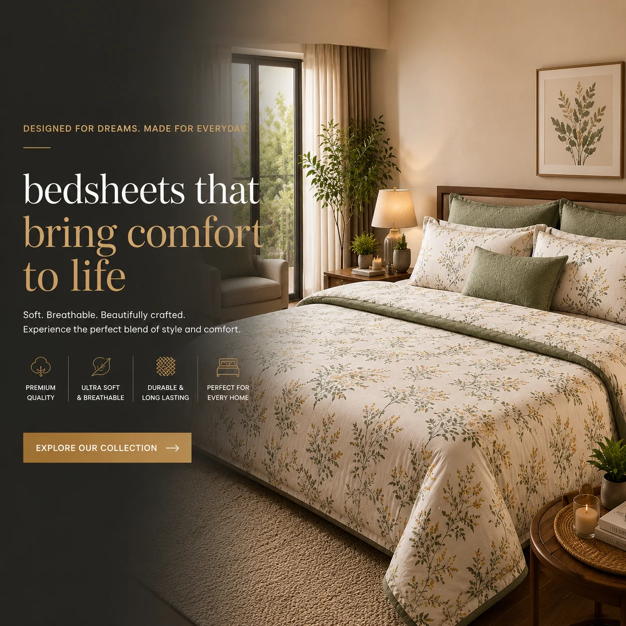 bedsheet home